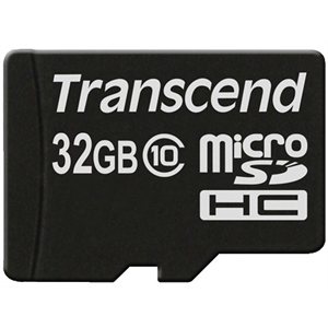 TRANSCEND 32GB MICRO SDHC10(NOBOX & ADAPTER)