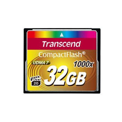 TRANSCEND 32GB Compact Flash Memory Card 1066X Ultra DMA 7