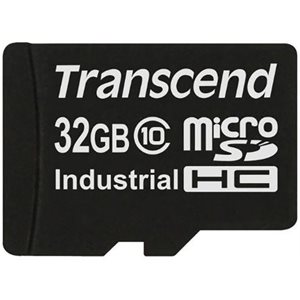 TRANSCEND 32GB Ind. microSDHC10 (No Adapter)