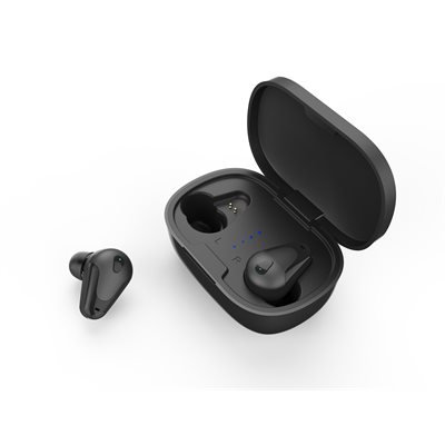 LAX Laud True Wireless  In-Ear Bluetooth Earbuds with Charging Case Black