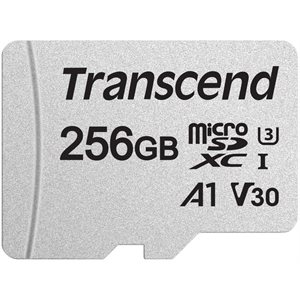 Transcend 256GB microSD w/ adapter UHS-I U3 A1