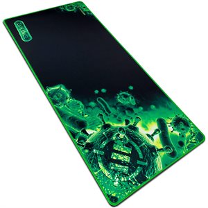 ACCESSORY POWER ENHANCE Pathogen XXL Fabric Mouse Pad Green