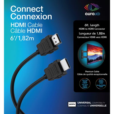 TZUMI AURA HDMI CABLE 6FT