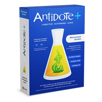 Antidote+ Family - Box 5U/1Y