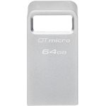 KINGSTON 64GB DataTraveler Micro 200MB/s Metal USB 3.2 Gen 1