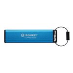 Kingston 128GB USB-C IronKey Keypad 200C, FIPS 140-3 Lvl 3 (Pending) AES-256