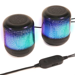 Accessory Power - Enhance - LED Stereo Gaming Speakers