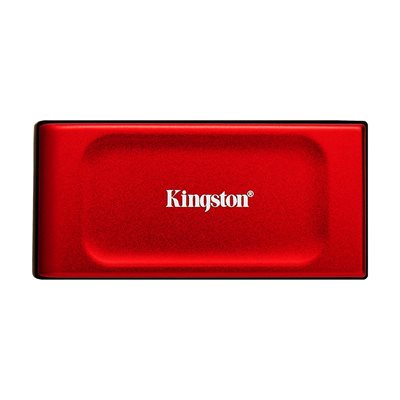 KINGSTON 2TB XS1000 Red External USB 3.2 Gen 2 Portable Solid State Drive