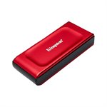 KINGSTON 2TB XS1000 Red External USB 3.2 Gen 2 Portable Solid State Drive