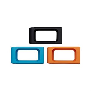 Kingston XS SSD Rubber Sleeve 3 Pack – Black, Blue, Orange