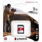 Kingston 1TB Canvas React Plus SDXC UHS-II 280R/100W U3/V60/4K